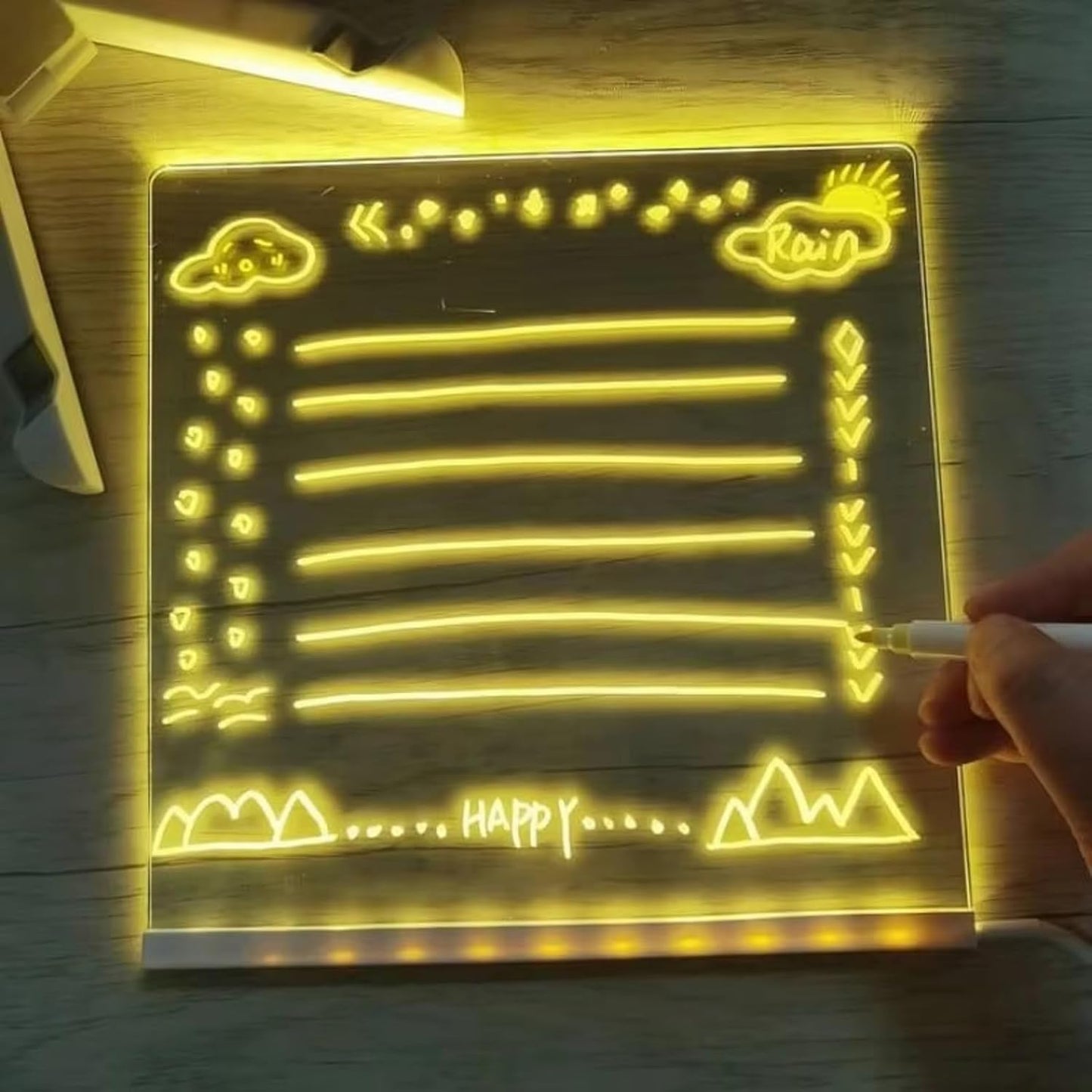 Tableau LED Réutilisable